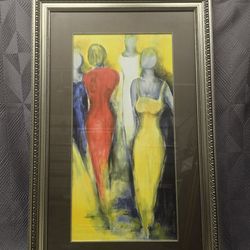 Print By Marianne Korbien-Braun, " BEGEGNUNG "