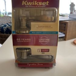 Kwikset door knobs with locks