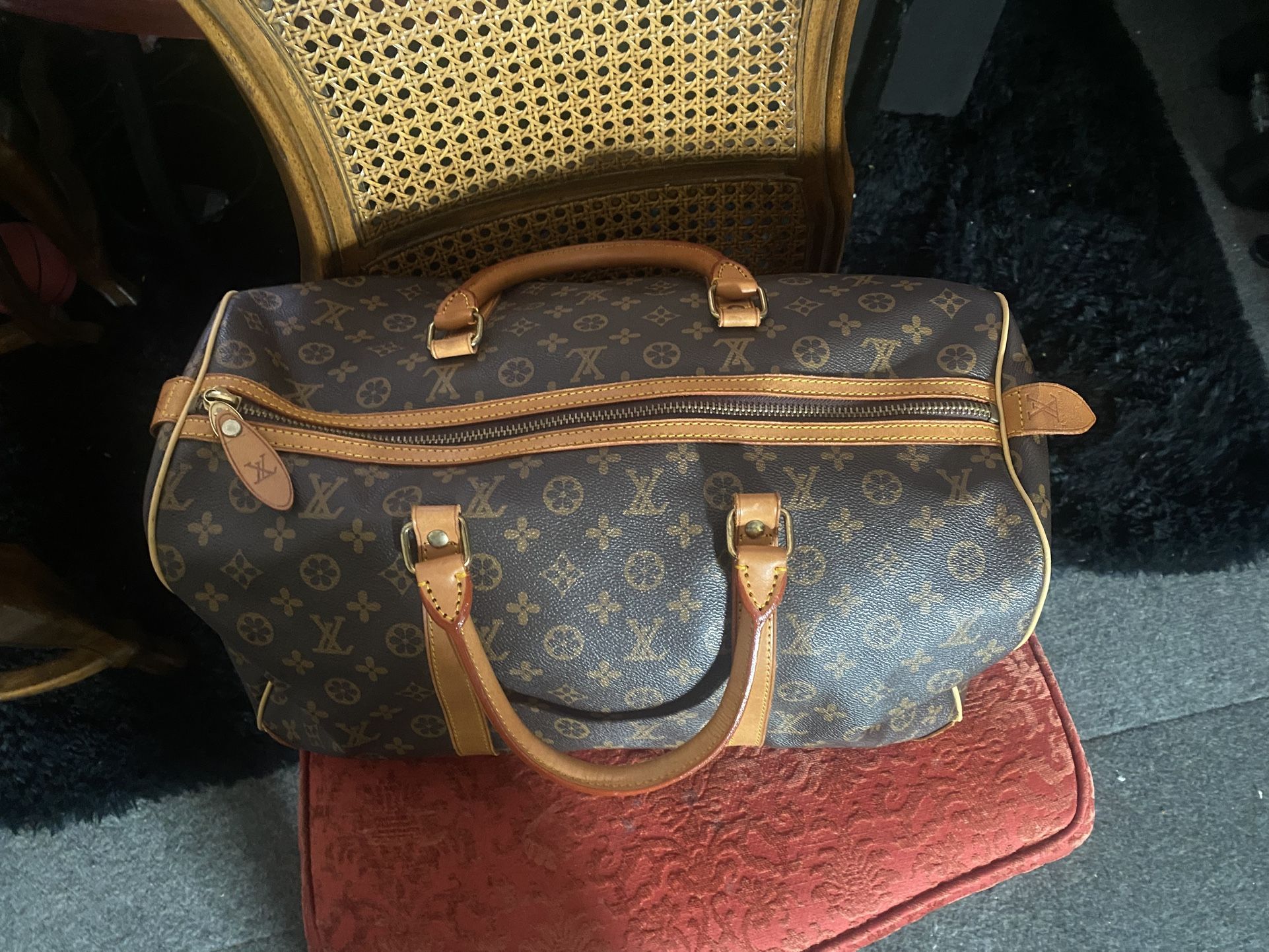 Vintage Louis Vuitton 1980s Travel Bag 