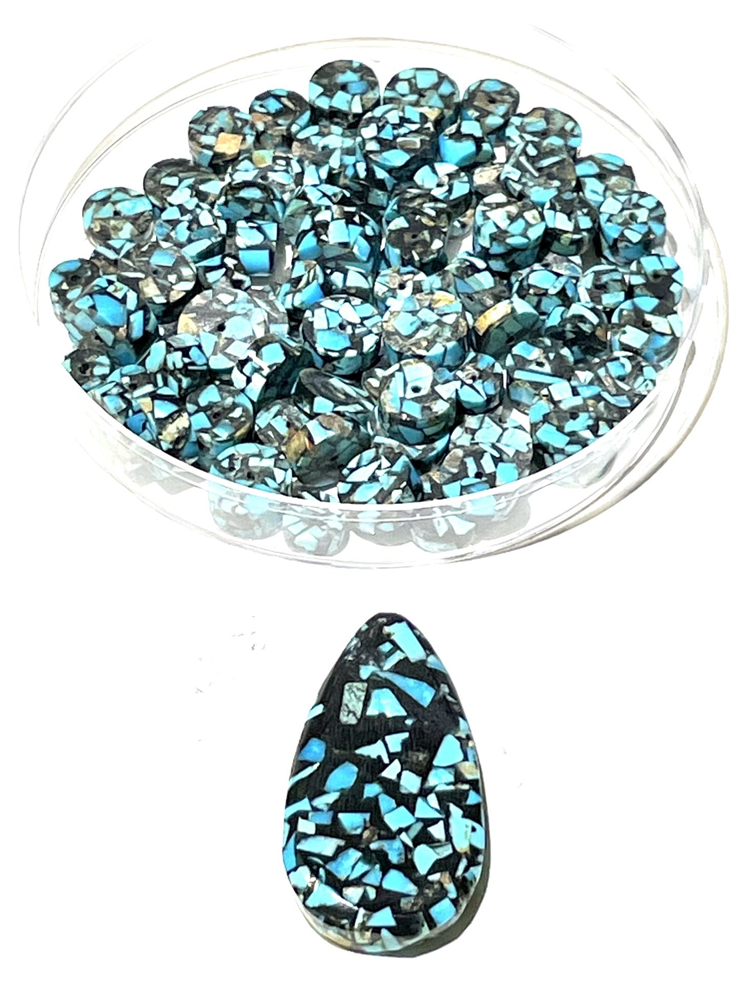 Turquoise Pendant & Beads