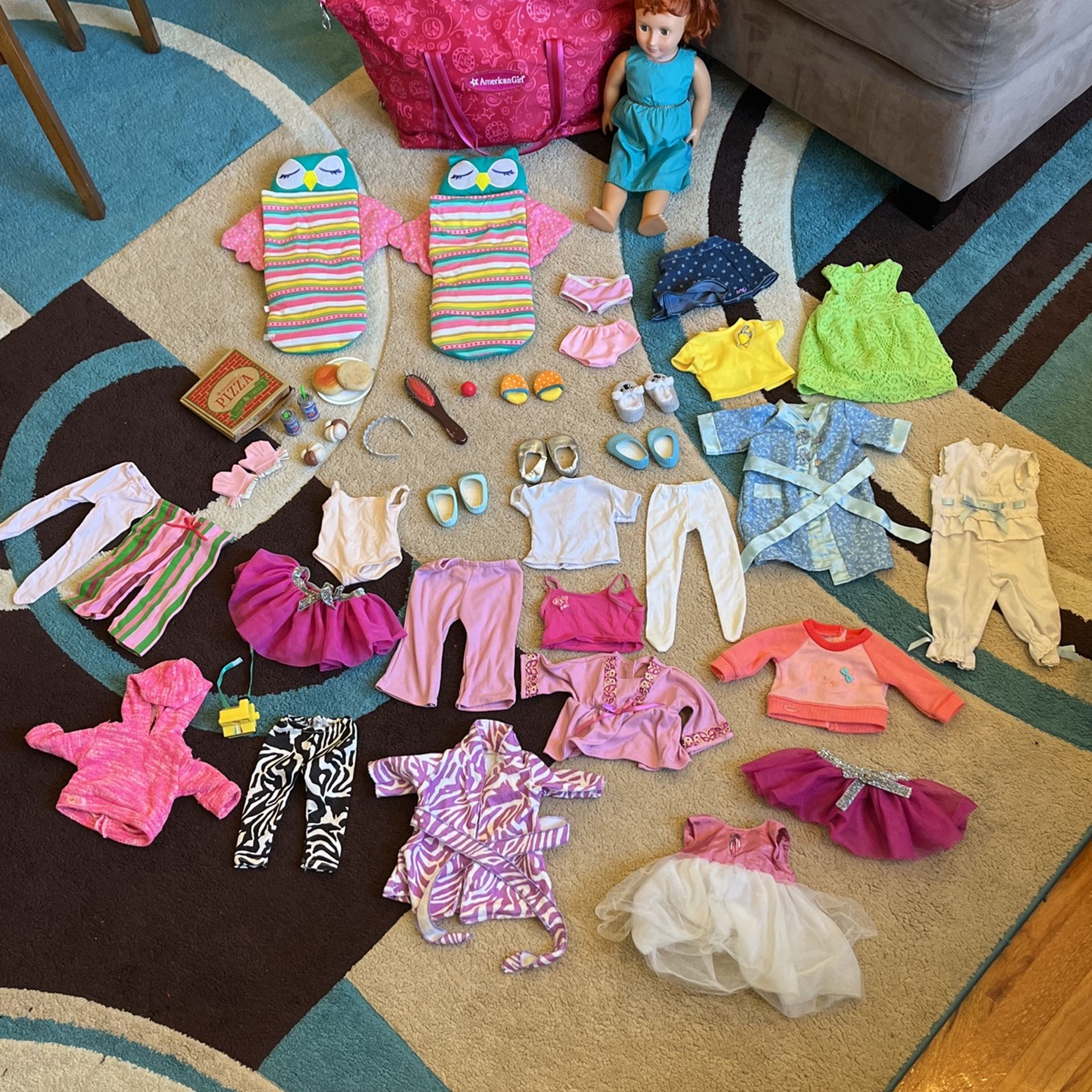 American Girl Doll/ Our Generation Huge Doll Set