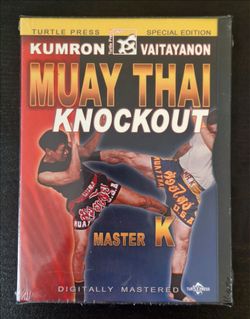 MUAY THAI KNOCKOUT DVD MASTER KUMRON VAITAYANON - NEW SEALED