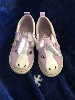 Girls vans size 8 toddlers