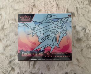 Brand New Pokemon Chaos Rising Pokemon Center ETB