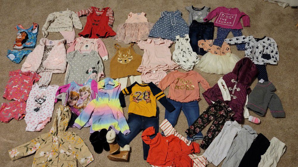 Baby Girl Size 12 Month Clothing Lot