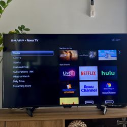 45” Sharp Roku Smart TV