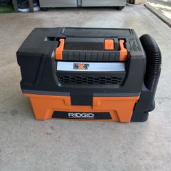 Rigid Shop Vacuum Compact And Powerful Used Once 
