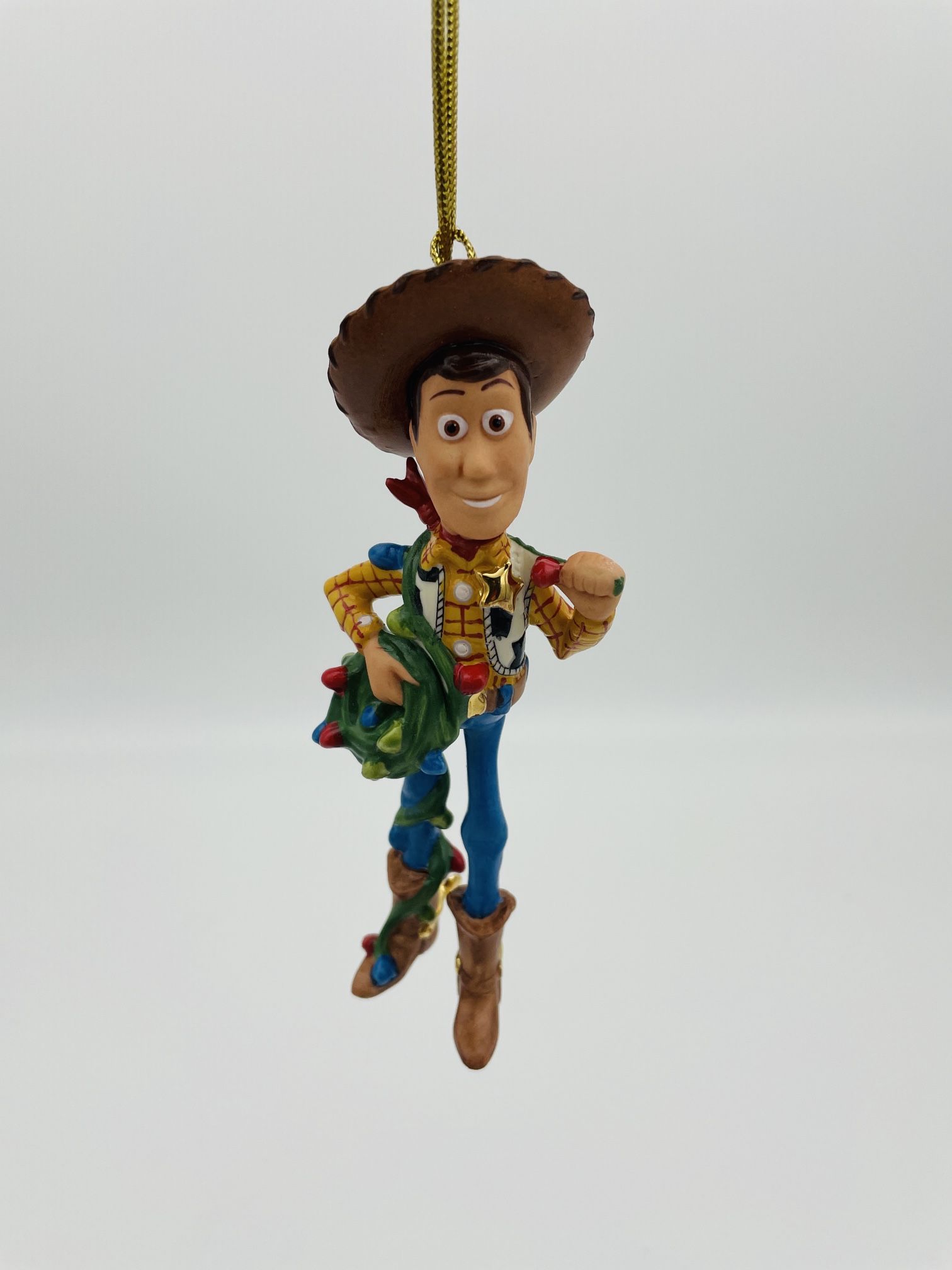 Lenox Toy Story Woody Christmas Cowboy Ornament Disney Hand Painted Porcelain