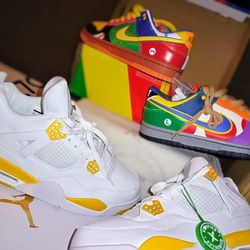 🔥Jordan 4 & Nike Dunk!🔥$400 OBO! Size 10 And 8.5!