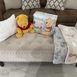 Winnie The Pooh 3 Piece Crib Bedding Set 