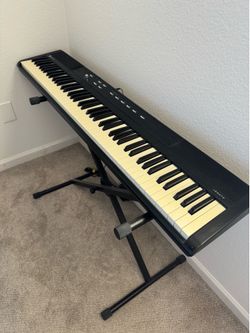 Legato 88 key digital piano keyboard with x stand