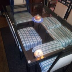 Dining Table And 3 Tier Shelf 