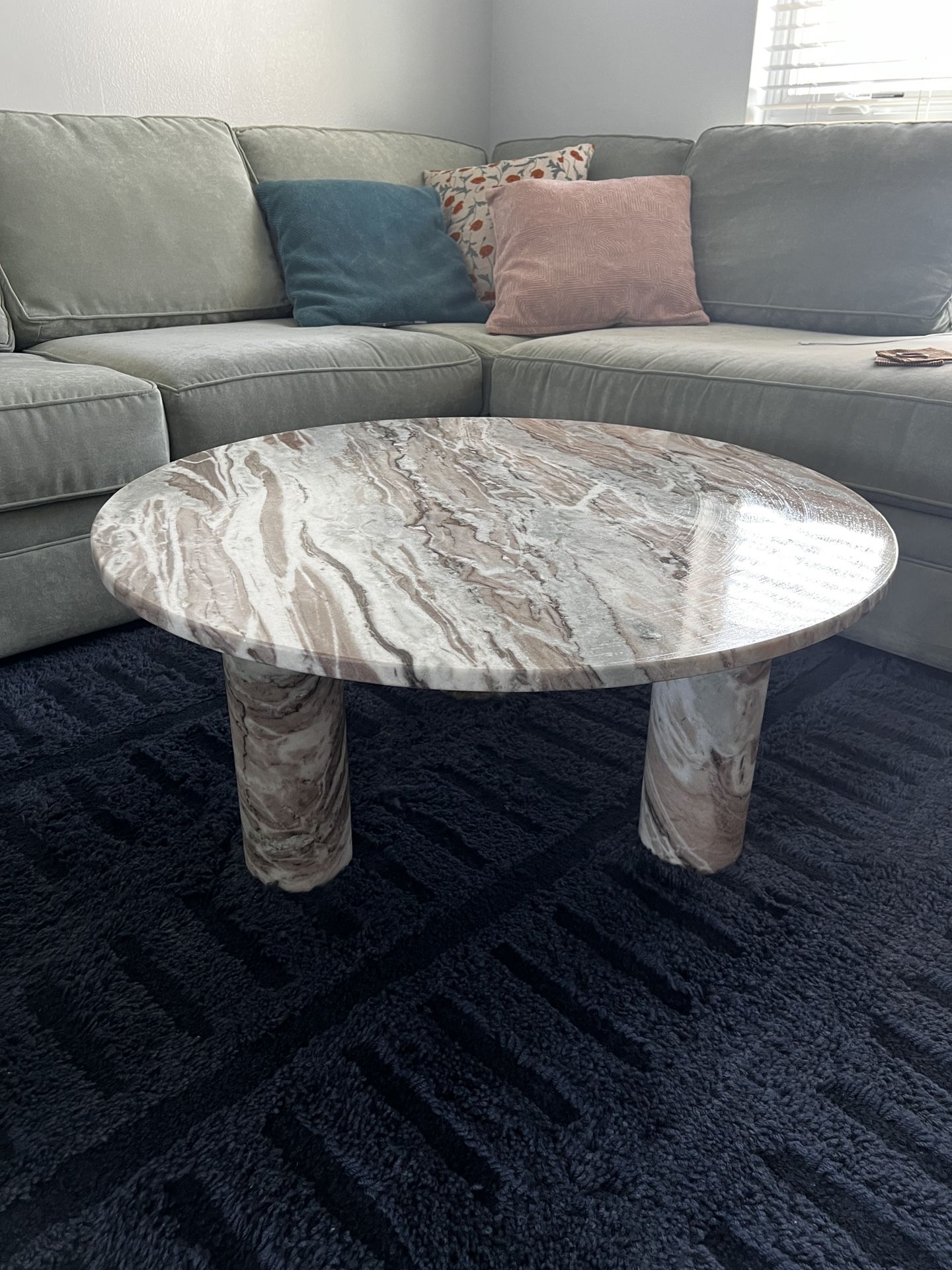 Round Marble Coffee Table