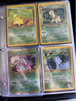 Pokémon Neo Genesis Card Lot of 4