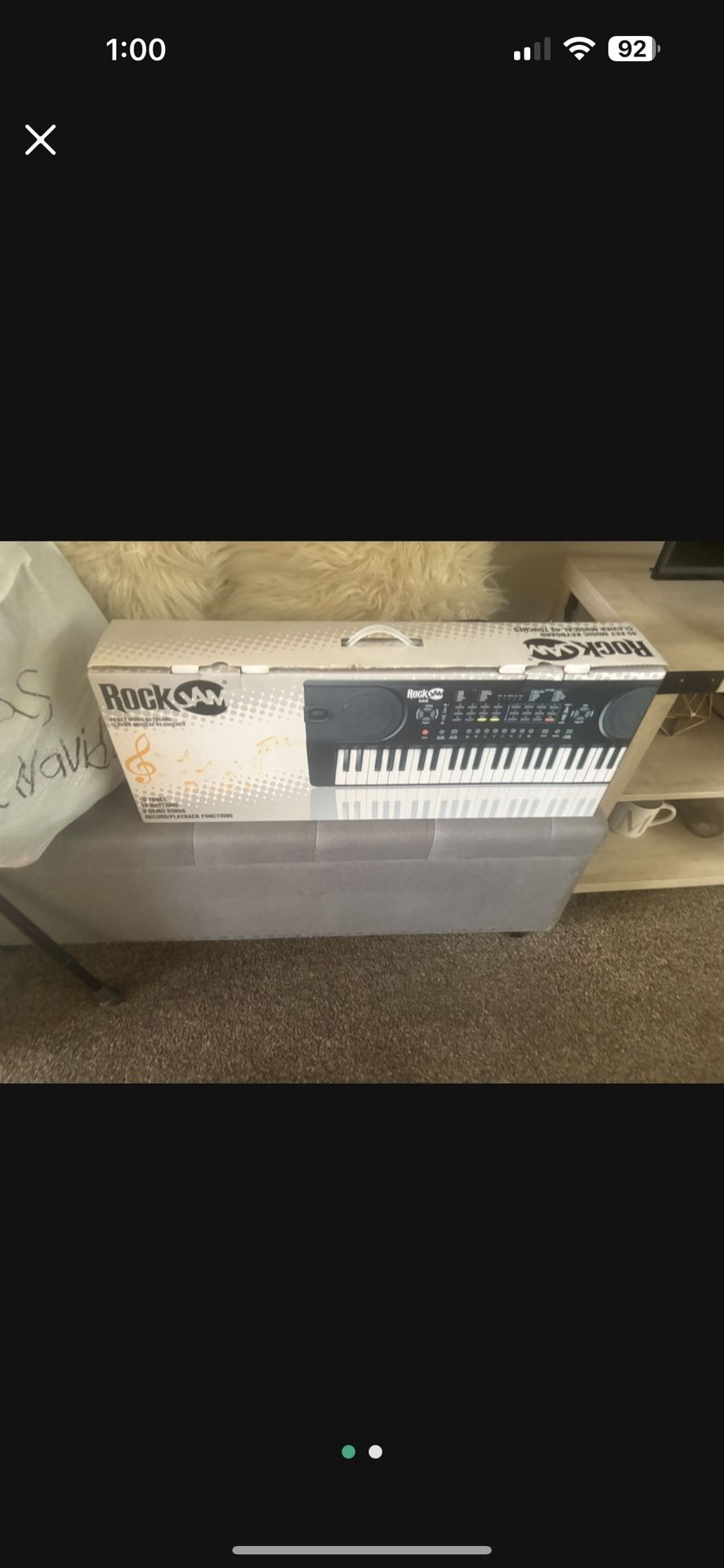 Rock Jam 49 Key Music Keyboard Clavier Musical 49 Touches New