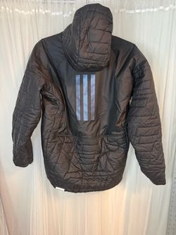 Adidas Terrex Primeblue Quilted Puffer Jacket with Hood
