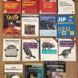 Java Developer Books set of 15