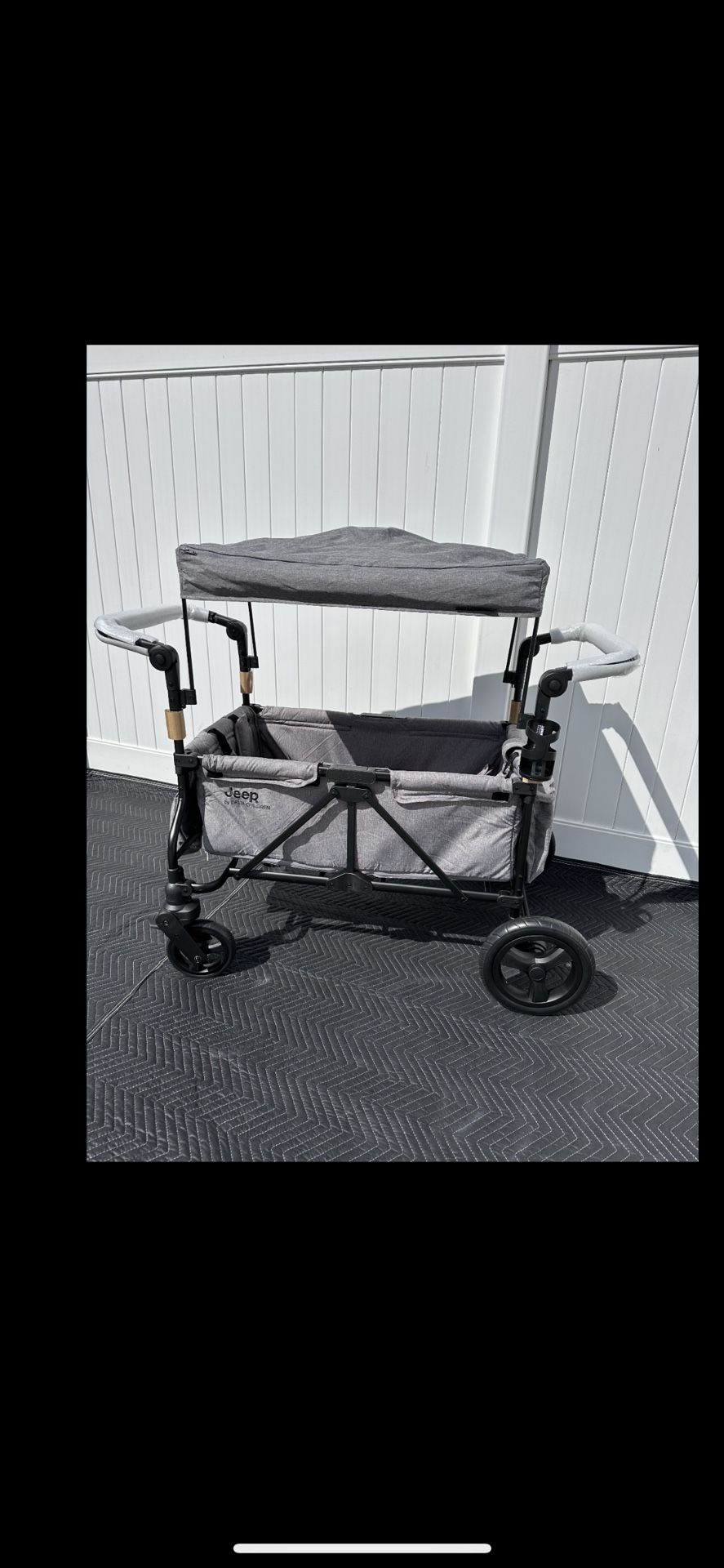 Jeep Wrangler Stroller Wagon/ Jeep/ Stroller/ Wagon/ Kids/ Sports/ Beach/ Travel/ Toys