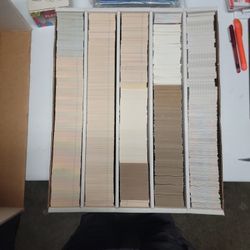 5000ct Box Of Baseball Cards 