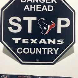 Texans Stop Sign 