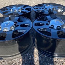 18” ORIGINAL FACTORY CHEVY SILVERADO 3500 8-LUG WHEELS GMC SIERRA 2500 WE FINANCE SET RIMS