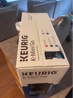☕ Keurig K-Mini Go Single Serve Coffee Maker – NEW IN BOX ☕
