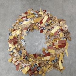 Large- Country Style  Handmade Wreath