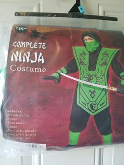 Green Ninja costume