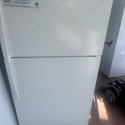 Whirlpool  White Fridge 