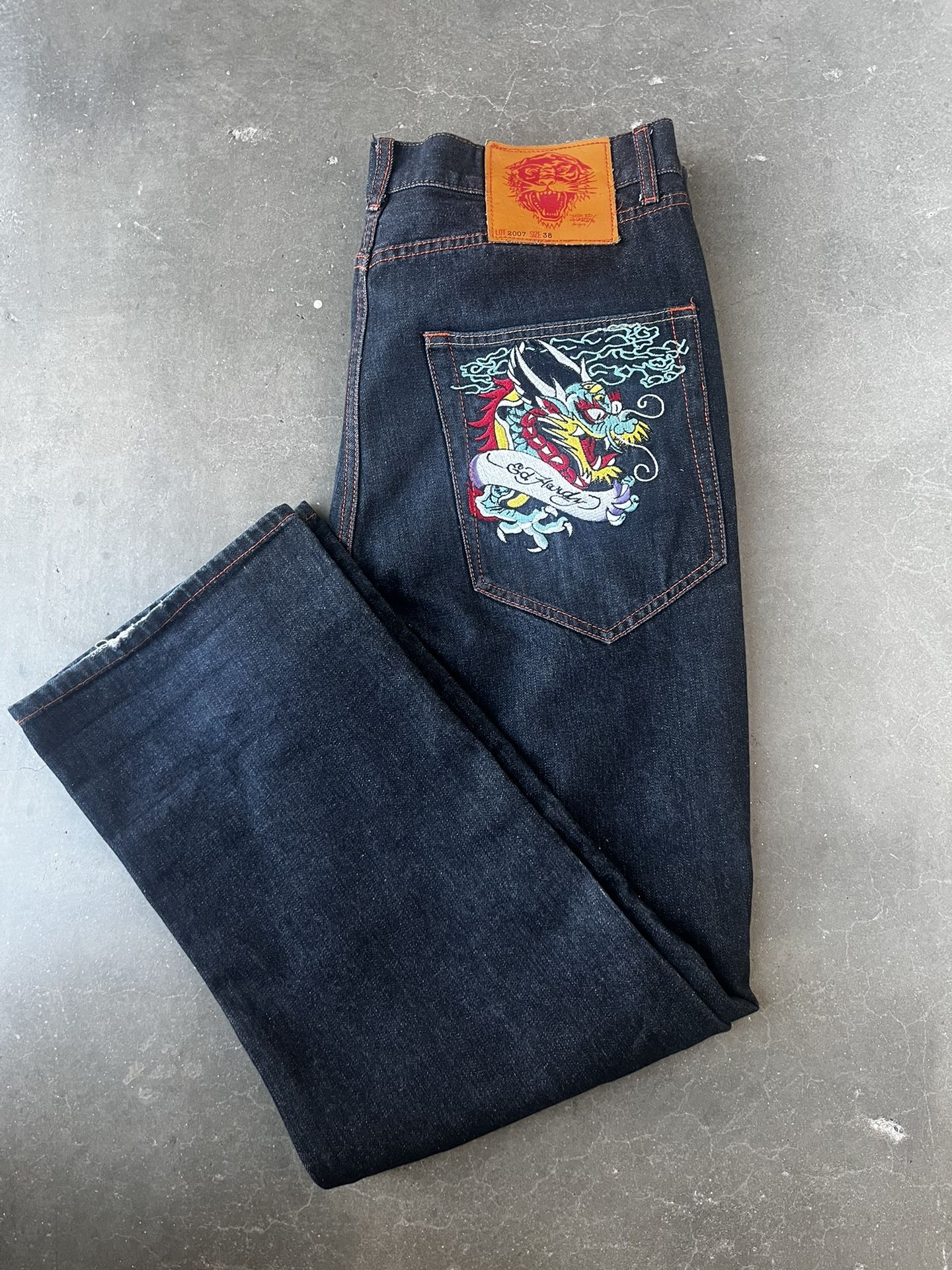 Ed Hardy Dragon Jeans Mint Condition
