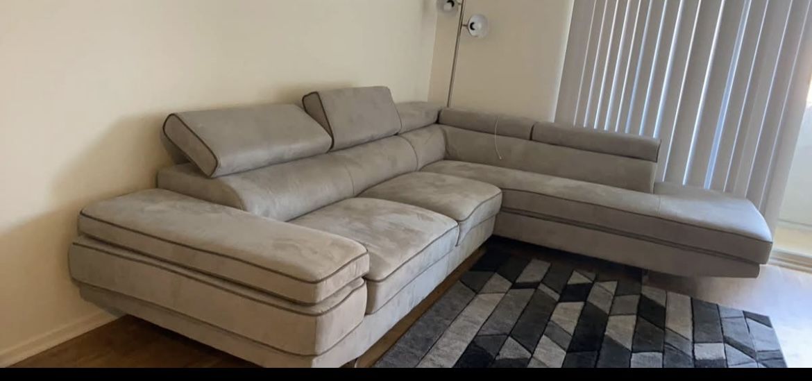 Detachable Grey Sectional