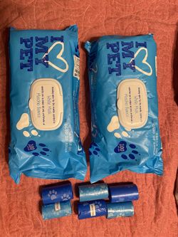 DOG 🐕 Wipes & Bags 
