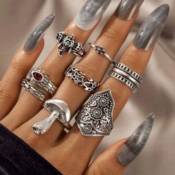 7pc Ring Set