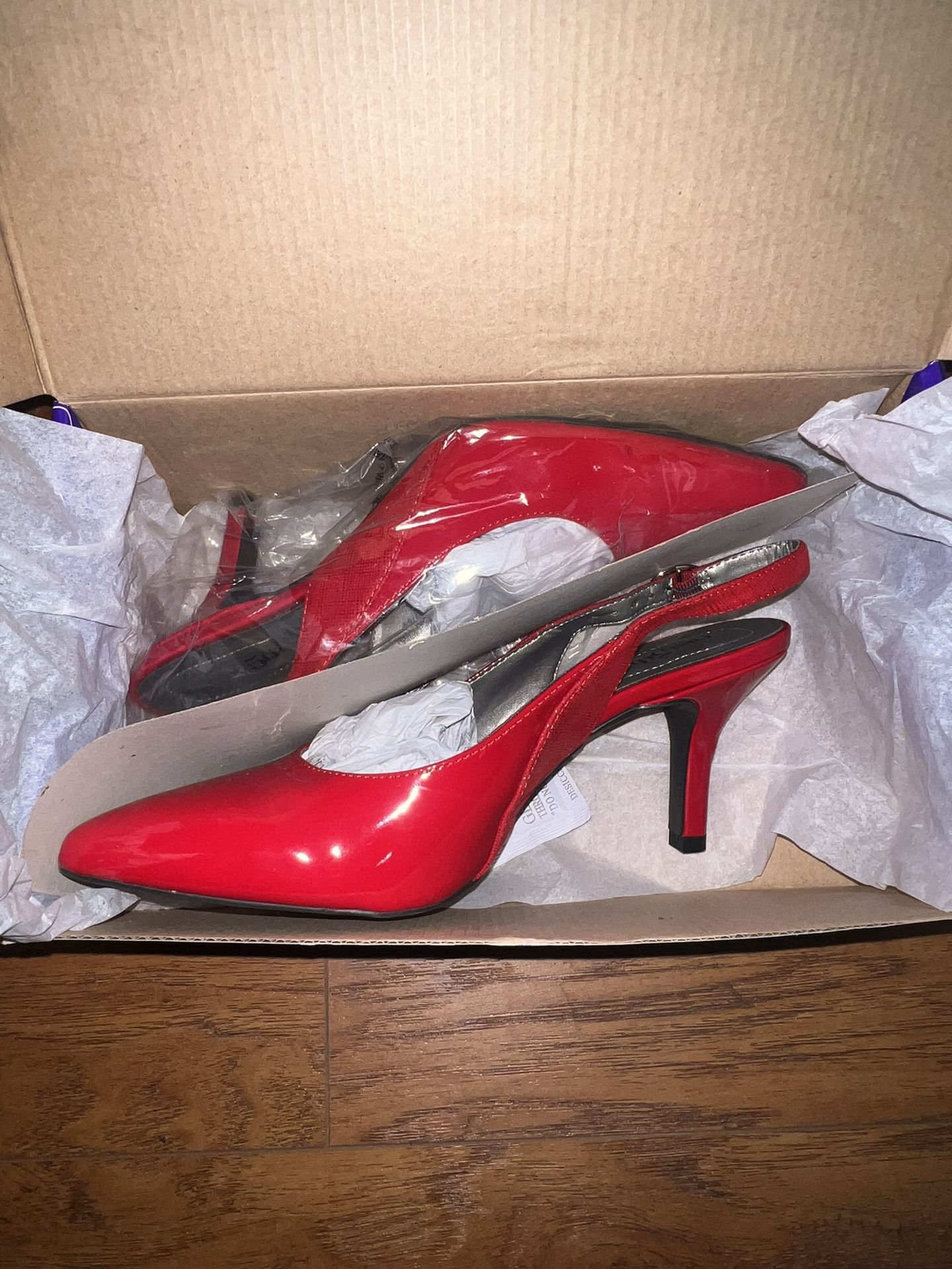 East 5th Shoes | East 5th Women's Dorit Heels Ef Derby Red Nougat New | Color: Red Nougat | Size: 9