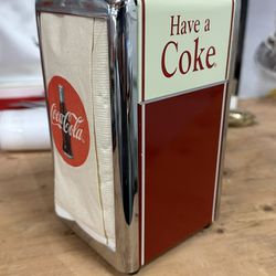 50’s Diner Style Vintage Coca Cola Napkin Holder