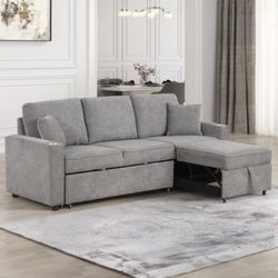 New Sleeper Sectional Couch / Free Delivery 