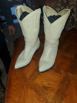 Alligator Boots Men 10