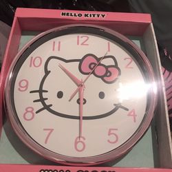 Hello Kitty Clock
