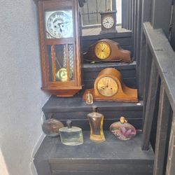 Non-Working Antique Clocks.