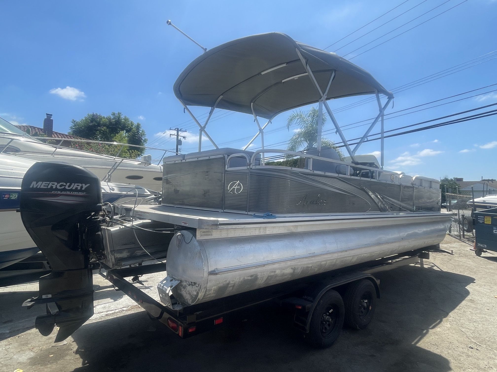 25ft Pontoon Boat For Sale 