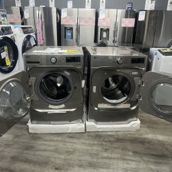 XL Jumbo Washer And Electric Dryer Laundry Pair🚨Wash And Dryer Blankets🚨