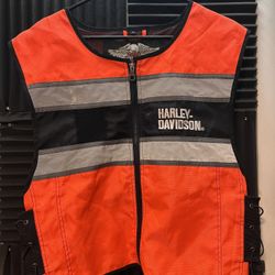 Vintage Harley Davidson Visibility Vest