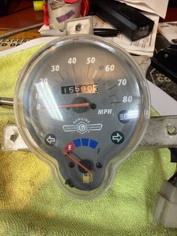 Buddy speedometer 2006 genuine buddy