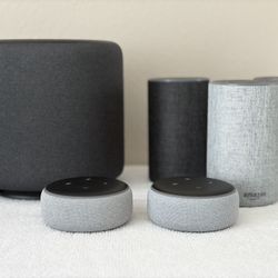 3 Echo Core, 2 Echo Dot, 1 Echo Sub