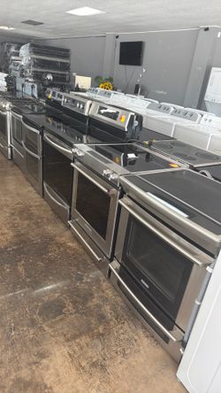 Stainless stove from