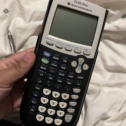Ti-84 plus Graphing Calculator (Texas Instruments) with cover