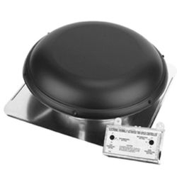 Air Vent 53847 Roof-Mount Attic Ventilator, Black, 2100-Sq. Ft.