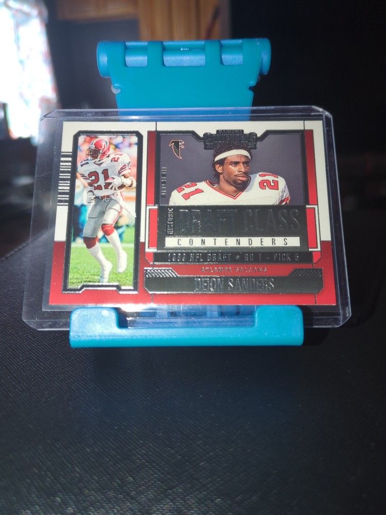 Panini Contenders: Deion Sanders (Atlanta Falcons)
