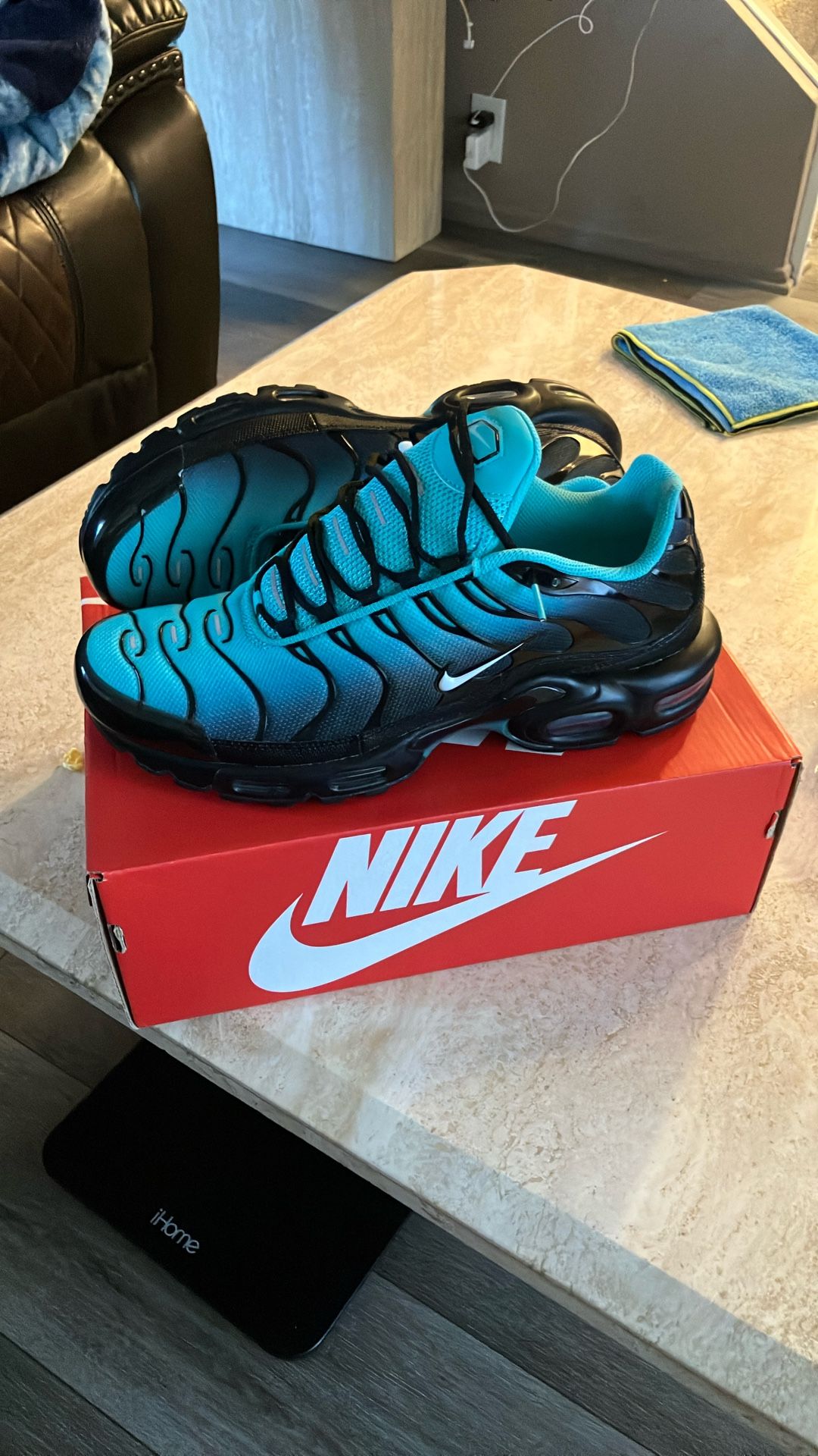 Nike Air Max Plus Tn Lt Retro Summit White-black