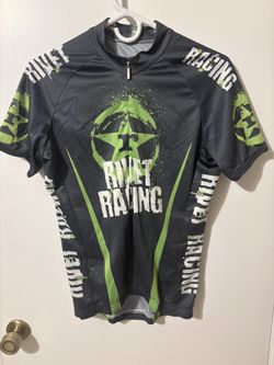 Cycling Jersey Rivet Racing Grey and Green 